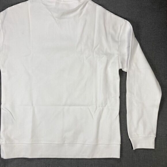 Heads Or Tails Hoodie Mens Sz Large White Skull Snake Rhinestones Pull Over Rare - Picture 9 of 16